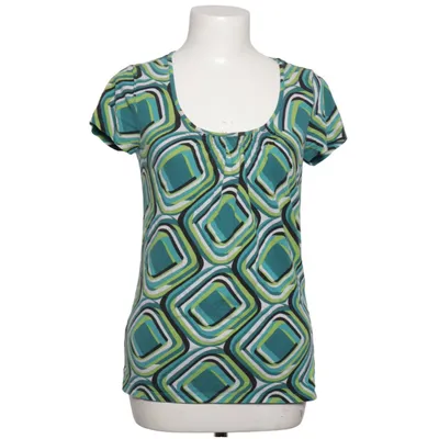 Top (Green, Blue, Multicolored) from Ann Taylor Cotton, Elastane
