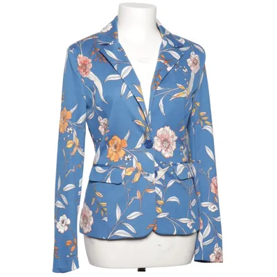 Kavaj (Blå, Flerfärgad) från Cream Elastan, Polyester, Viskos