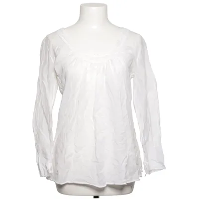 Blouse (White) from Made in italy Cotton, Silk