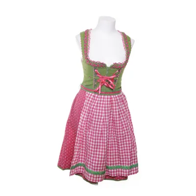Dirndl (Groen, Roze, Wit) van Stockerpoint Katoen, Polyester