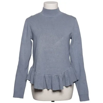 Turtleneck (Blue) from Object Polyamide, Polyester, Viscose