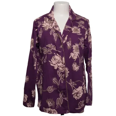 Pyjamasskjorte (Lilla, Pink, Beige) fra Adler Bomuld