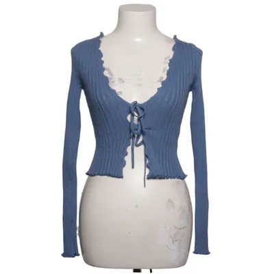 Cardigan (Blue) from Urban Outfitters Polyamide, Polyester, Viscose