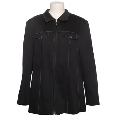 Jacket (Black) from Lady Charme Cotton, Elastane