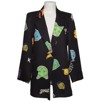 Kavaj (Svart, Flerfärgad) från Zeta Otto Polyester