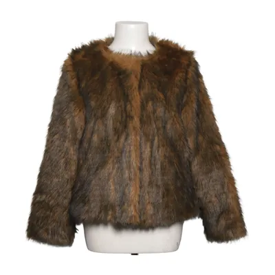 Veste d'hiver (Marron, Noir) de Fashionable Élasthane, Polyester