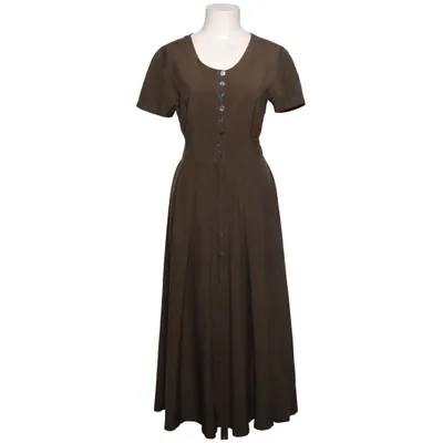 Skjortekjole (Brun) fra Alba Moda Silke