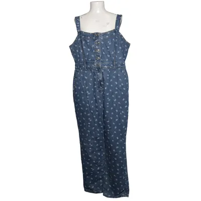 Overalls (Blå, Hvid) fra Nobody's Child Økologisk bomuld