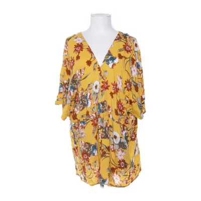 Topp (Gul, Flerfärgad) från Zizzi Viskos