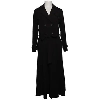 Trenchcoat (Sort) fra Zara Elastan, Polyester, Viscose