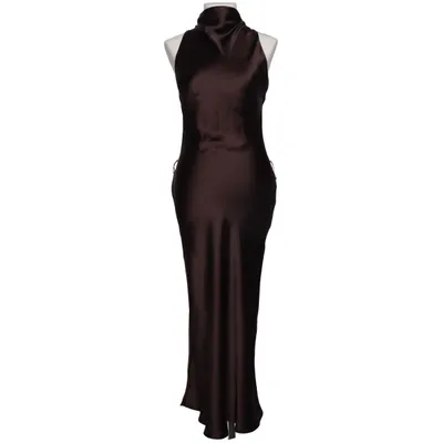 Maxi jurk (Bruin) van Zara Polyester