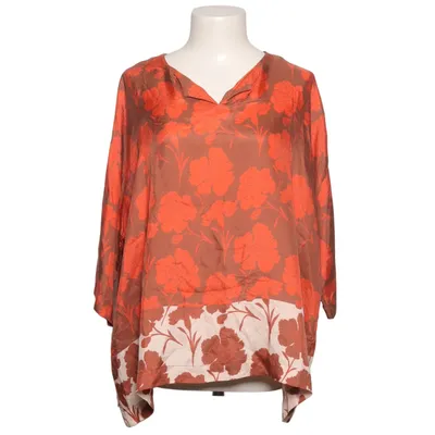 Bluse (Orange, Braun, Beige) von Herzen´s Angelegenheit Seide