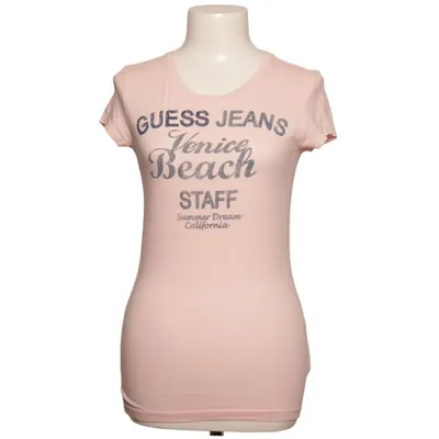 T-shirt (Pink) from Guess Jeans Cotton