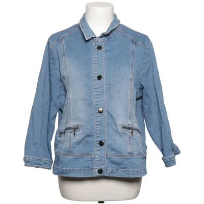 Denimjakke (Blå) fra Ciso Bomuld, Elastan, Polyester