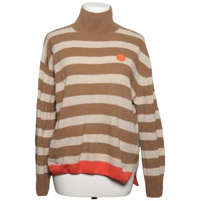 Turtleneck (Brown, Beige) from Loreak Mendian Polyamide, Wool