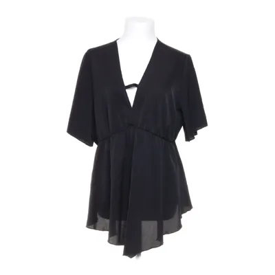 Peplum top (Black) from Shein Curve Polyester