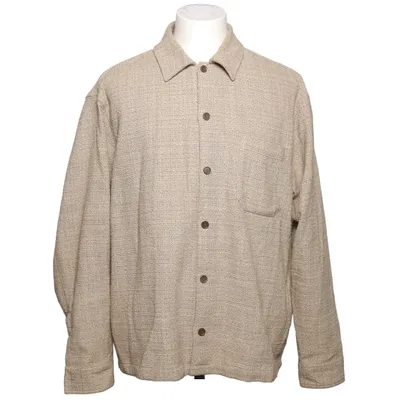 Overshirt (Beige) from Samsøe & Samsøe Polyester, Recycled cotton