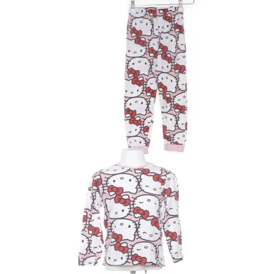 Pyjamas (Vit, Rosa, Röd) från Hello Kitty Bomull