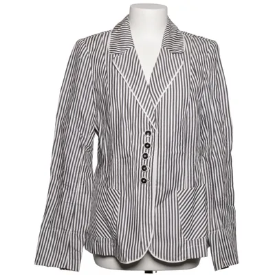 Overshirt (Black, White) from Airfield Cotton, Linen, Polyamide
