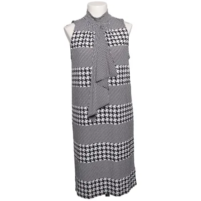 Dress (Black, White) from Michael Kors Elastane, Polyester