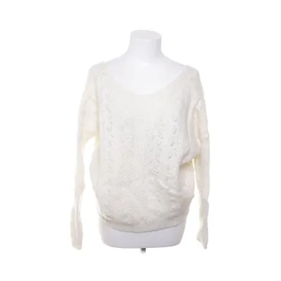 Cardigan (Hvid) fra La Maille Sézane Bomuld, Elastan, Mohair, Polyamid, Viscose, Uld