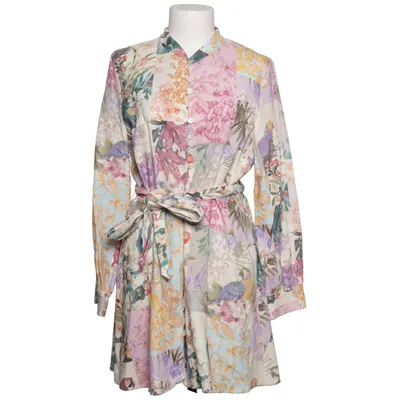 Blousejurk (Meerkleurig) van Zara Linnen, Viscose