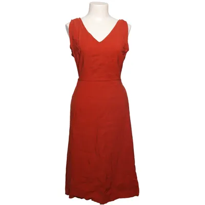 Halternek jurk (Rood) van Self Katoen, Polyester
