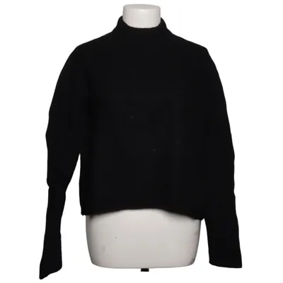 Turtleneck (Sort) fra Halston Merinould