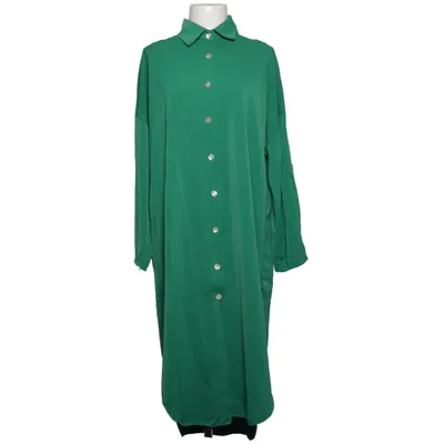 Shirt dress (Green) from New Collection Elastane, Polyester