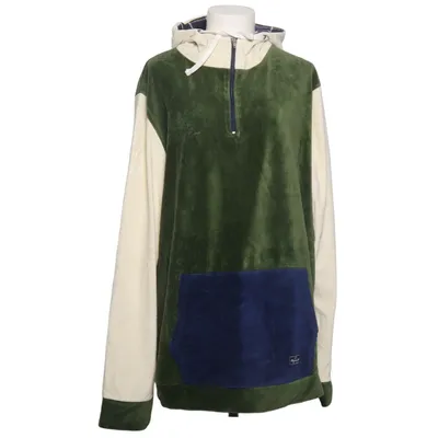 Kapuzenpullover (Grün, Weiß, Blau) von Alprausch Baumwolle, Polyester