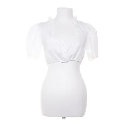Dirndl blouse (White) from Turi Landhaus Cotton