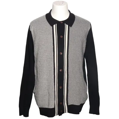 Cardigan (Sort, Hvid) fra Ben Sherman Bomuld, Polyester