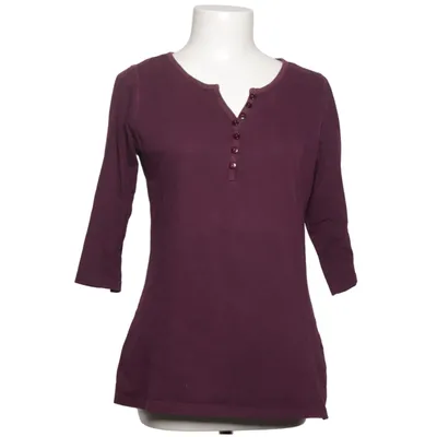 Henley Shirt (Lila) von Colours Of The World Baumwolle