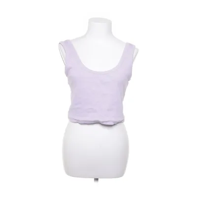 Crop top (Lila) van Clockhouse Katoen, Elastaan