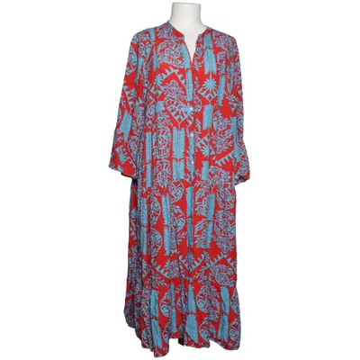 Robe longue (Rouge, Bleu, Multicolore) de Fashion & Bella Viscose