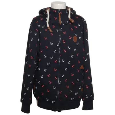 Hoodie (Blue, Multicolored) from Vinte Cotton, Polyester