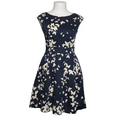 Jurk (Blauw, Wit) van Closet London Katoen, Elastaan