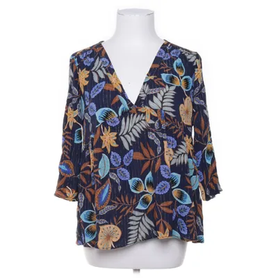 Blouse (Bleu, Multicolore) de Vintage Love Polyester
