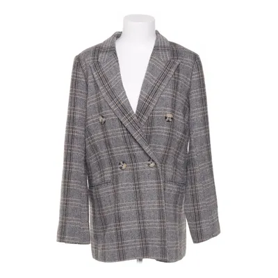 Blazer (Grijs, Beige) van Second Female Acryl, Nylon, Polyester, Viscose, Wol