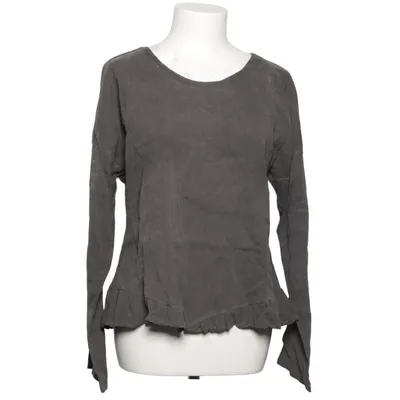 Blus (Grå) från Olars Ulla Linne, Silke