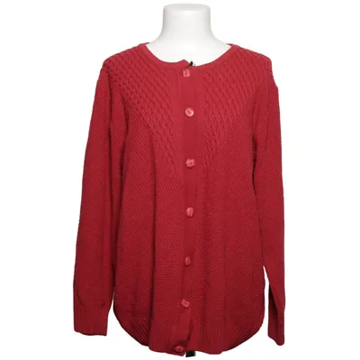 Cardigan (Rouge) de Vilona Acrylique, Laine