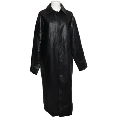 Coat (Black) from Collusion Cotton, Polyester, Polyurethane