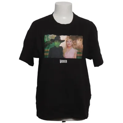 T-shirt (Zwart, Meerkleurig) van Divided by H&M Katoen