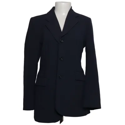 Blazer (Blauw) van L.O.G.G by H&M Acetaat, Elastaan, Polyester, Viscose