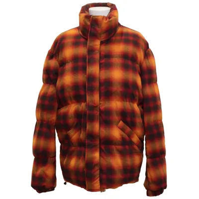 Vinterjacka (Orange, Svart, Röd, Flerfärgad) från Zara Polyester, Viskos