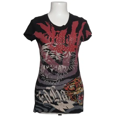 T-shirt (Black, Red, Multicolored) from Ed Hardy by Christian Audigier Cotton