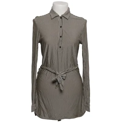 Skjortekjole (Sort, Beige) fra MaxMara Viscose