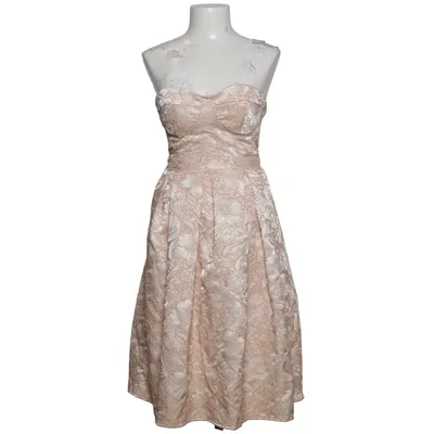 Robe de cocktail (Beige) de Lashes Coton, Élasthane, Polyester