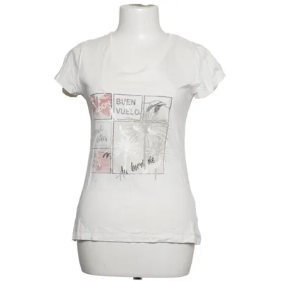 T-shirt (White, Multicolored) from Seventy Seven Cotton