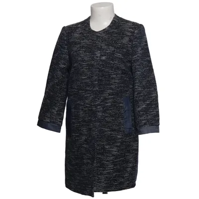 Manteau (Bleu, Blanc) de Ivanka Trump Coton, Polyester, Tencel